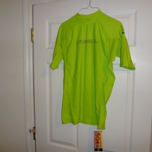 O'Neill Performance Fit Lime Green Tee